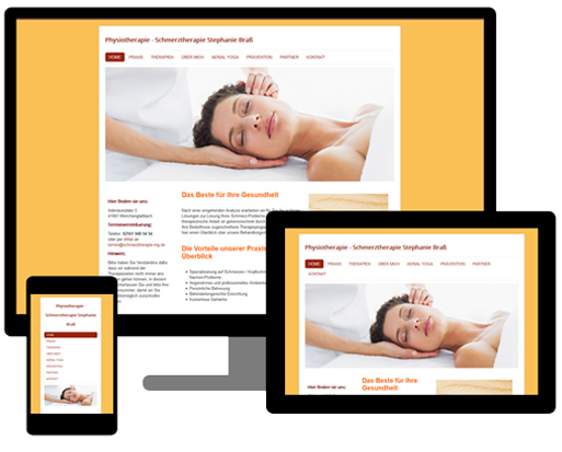 responsive-webseite-physiotherapie