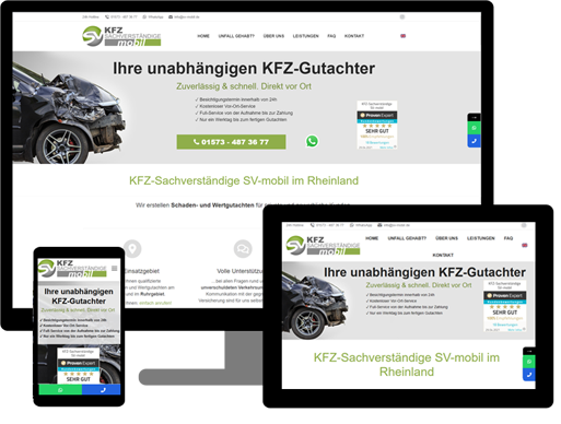 website kfz gutachter